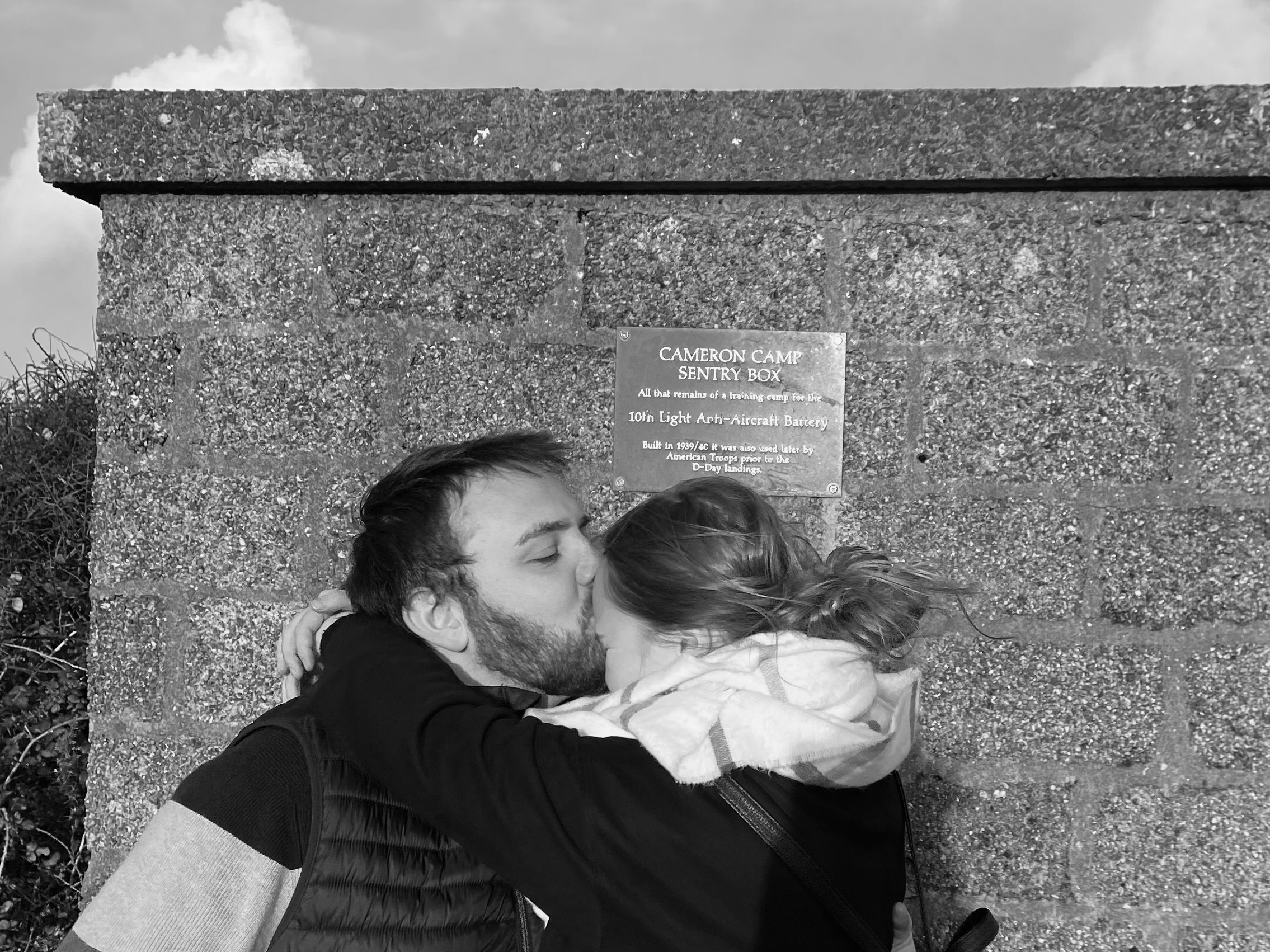 Picture of us kissing